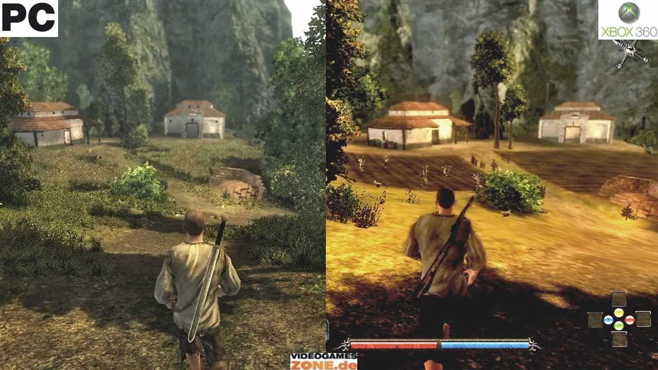 Сравнивались версии на PC и Xbox 360
