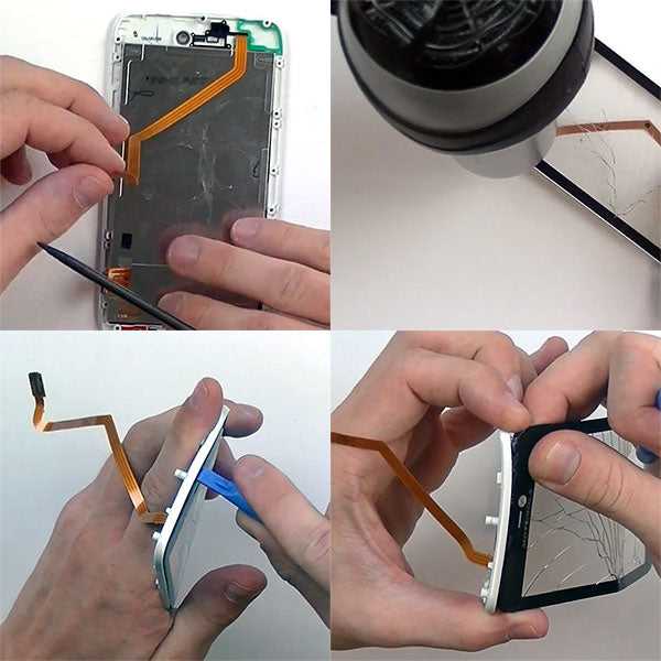 Как снять с айфона 4 сенсорное стекло. заменить отдельно стекло на iphone, если тачскрин работает. стоит или нет