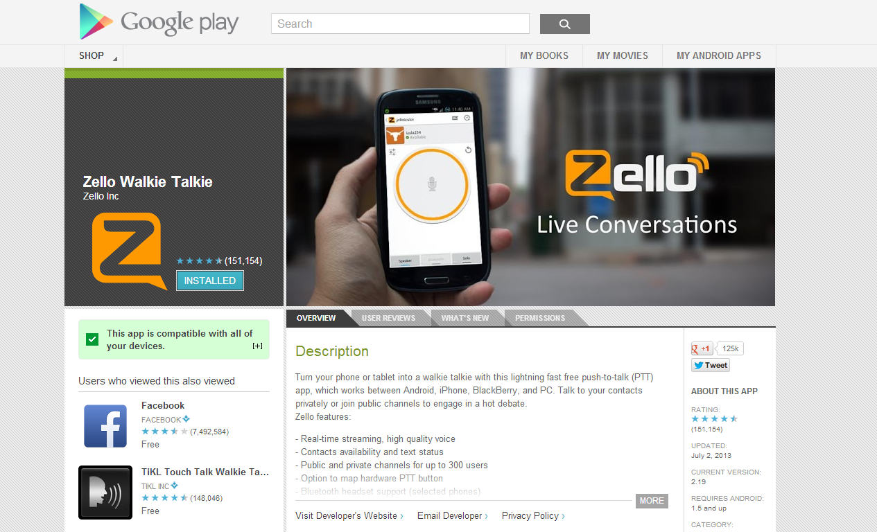 Zello. история миллиона пользователей