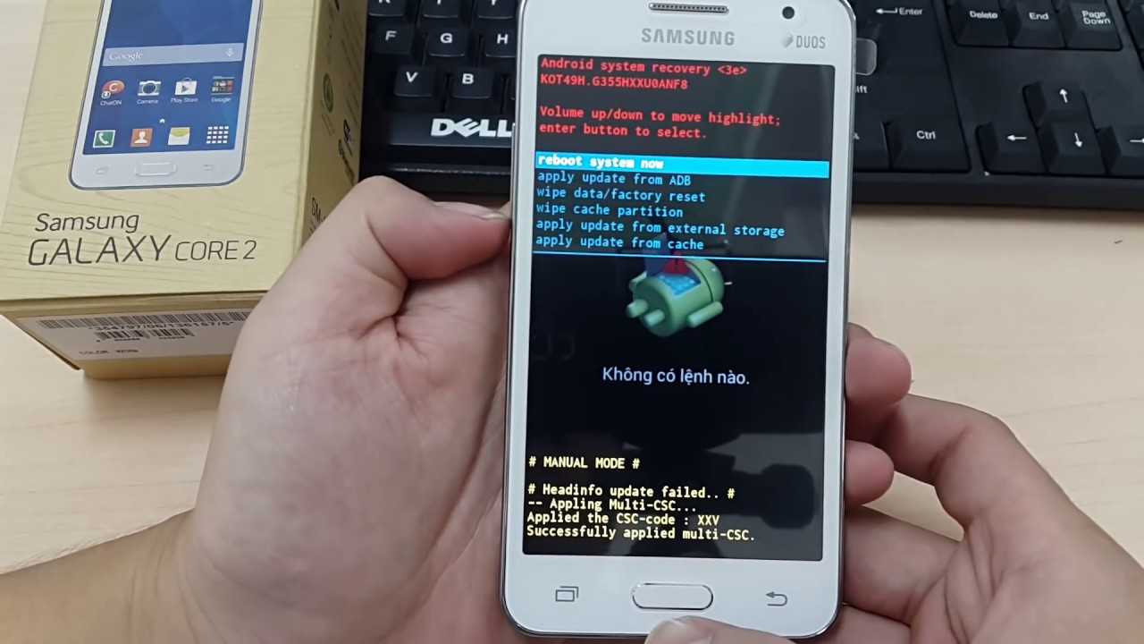 Как вернуть заводские настройки через меню смартфона samsung