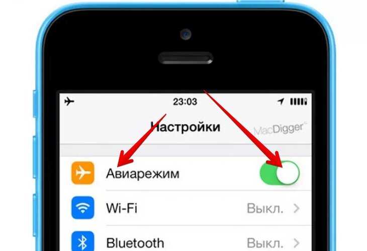 Авиарежим на телефоне что это на айфоне