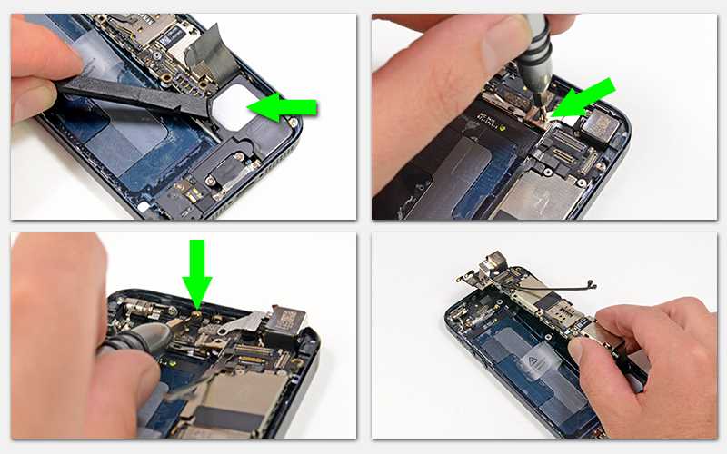 Разборка iphone 4/4s для последующего ремонта