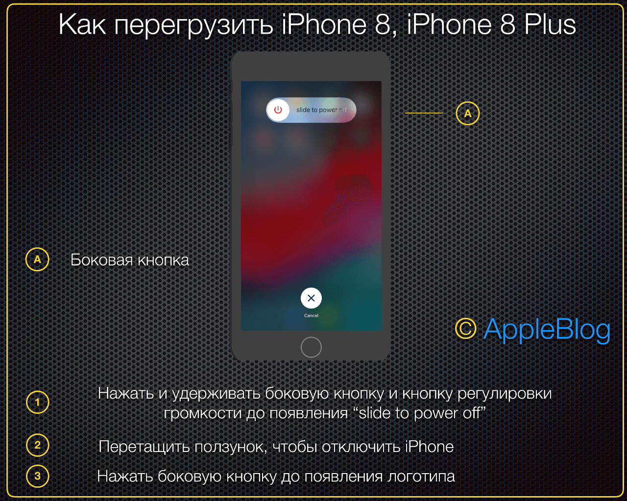 Как сделать жесткую перезагрузку на айфоне (хард ресет)