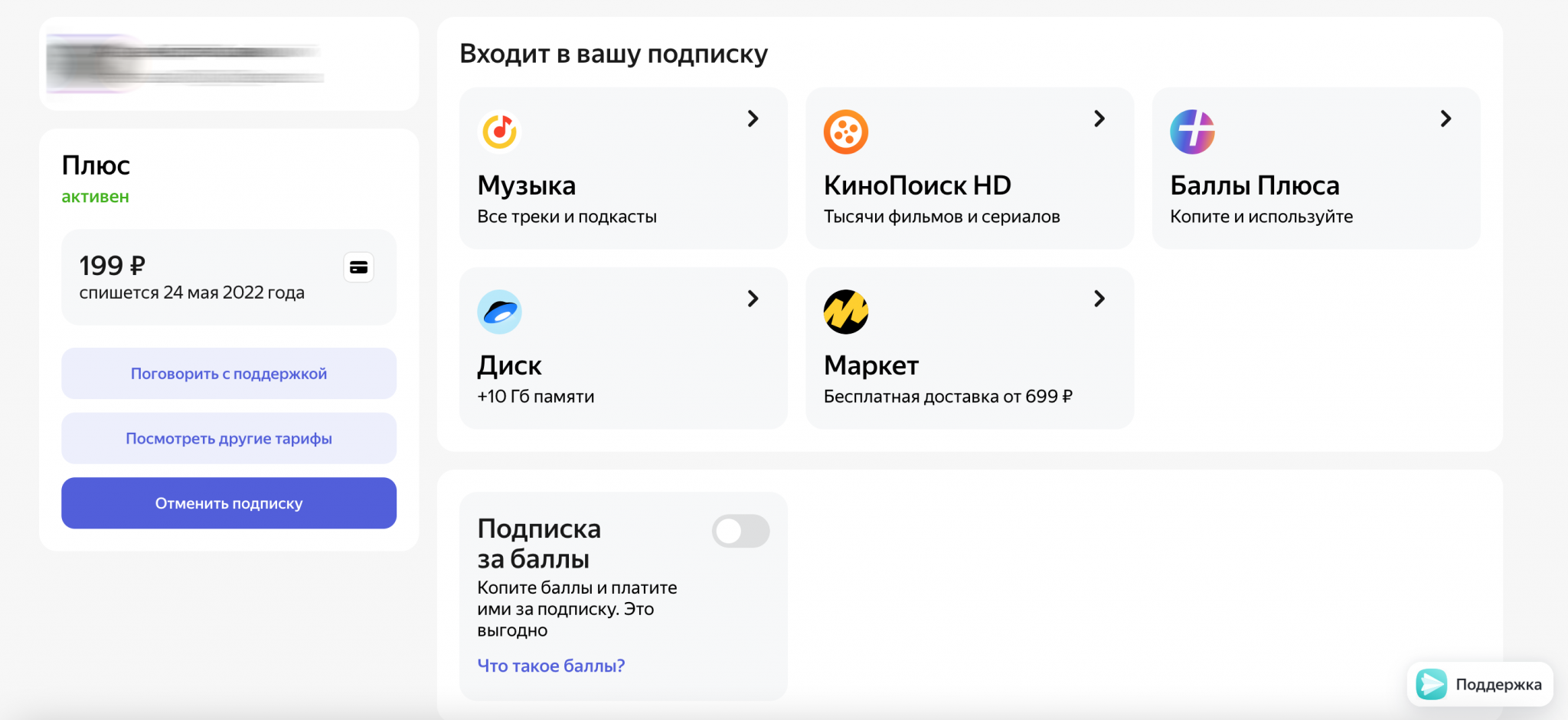 Карманный справочник по подпискам яндекса