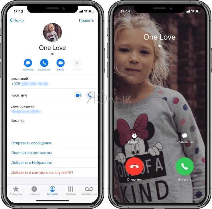 Фото контакта при звонке на весь экран iphone – как сделать? + крутой способ из ios 17