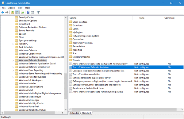Служба работы с угрозами остановлена. перезапустите её windows 10 - windd.pro