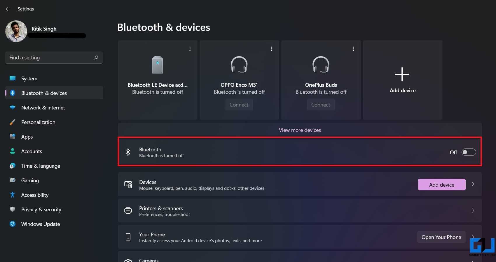 Не работает bluetooth в windows 11 на ноутбуке или компьютере