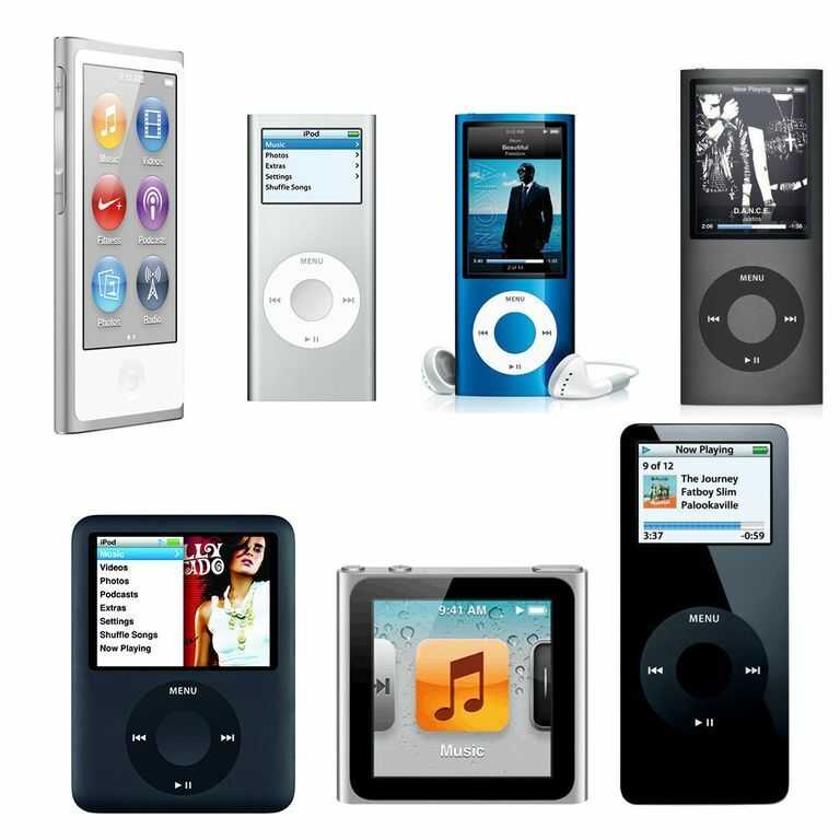 15 лет эволюции ipod. с днём рождения!