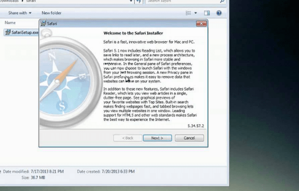How to download and install safari browser for windows 10