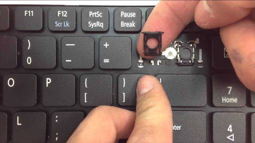 Вместо цифр печатаются знаки как отключить windows 10