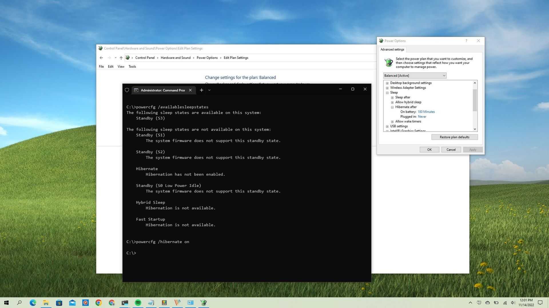 Режим гибернации windows 10: что это и как включить