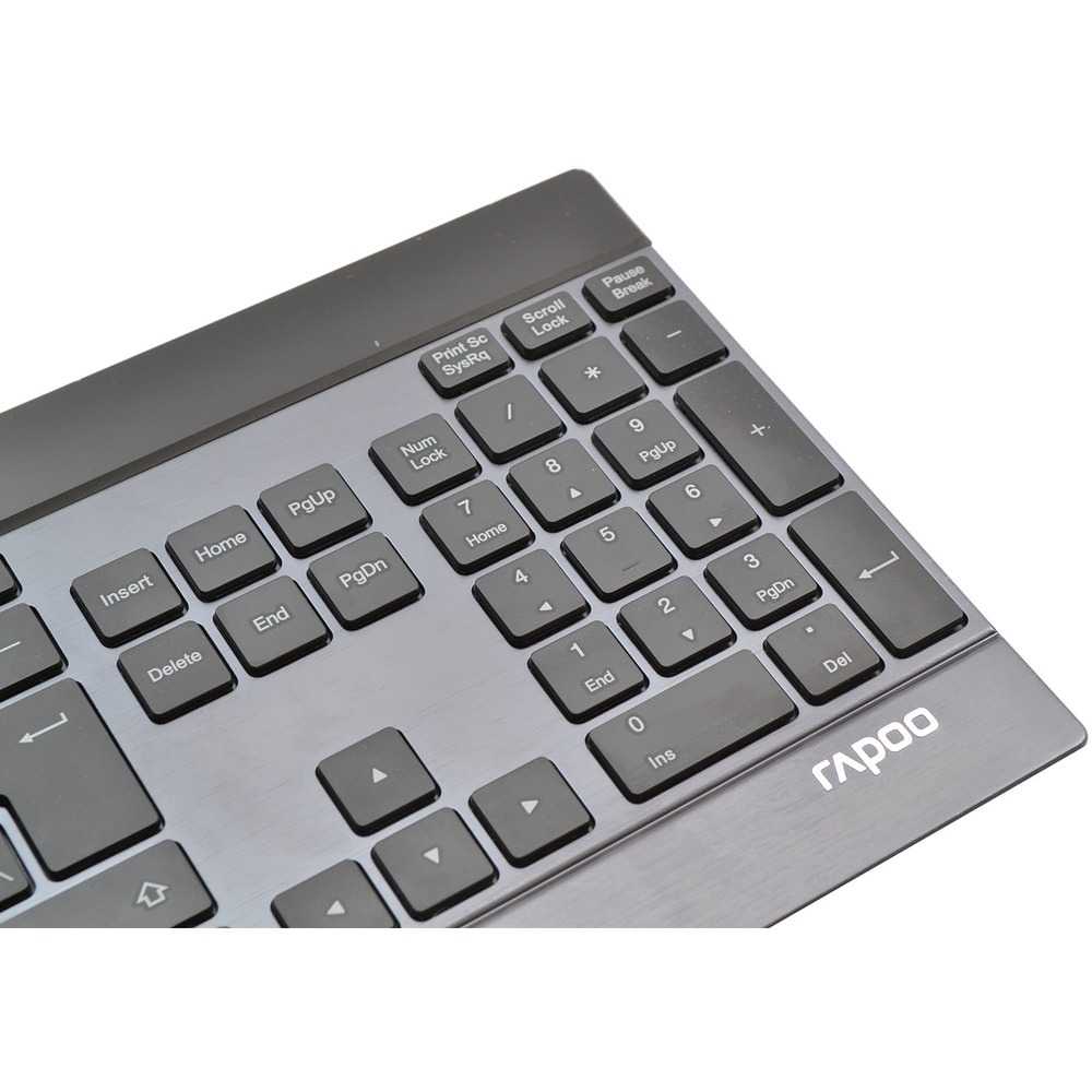 Обзор и фотографии клавиатуры rapoo e9270p 5ghz wireless ultra-slim (silver)