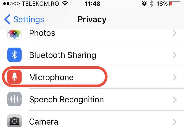 Почему на iphone некоторые приложения не могут записывать звук
