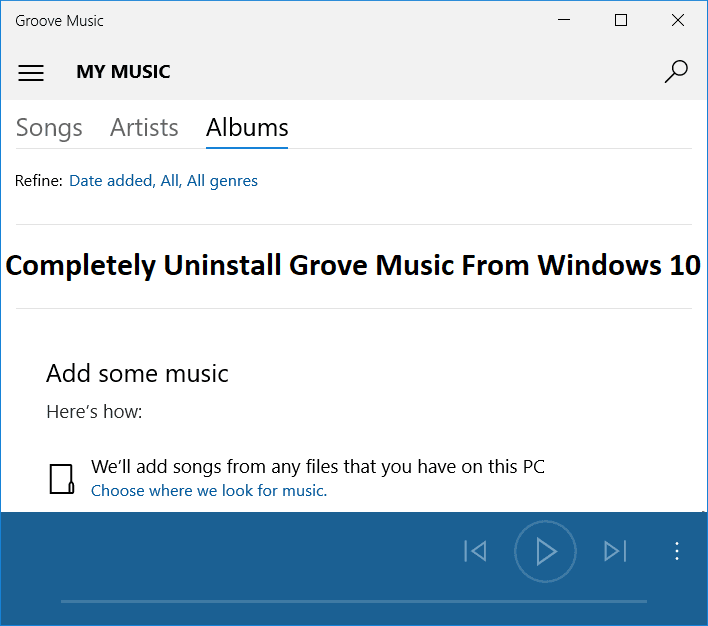 Как удалить музыку из groove? - компьютеры, гаджеты, интернет