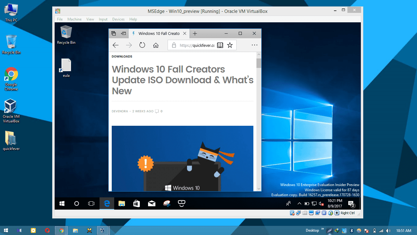 Как установить windows 10 на виртуальную машину (virtualbox)? » vitvit.pro