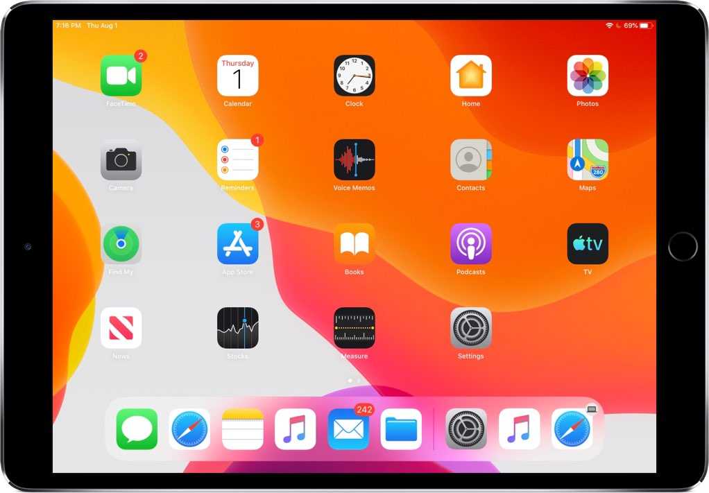 Изменение размера иконок на iphone x