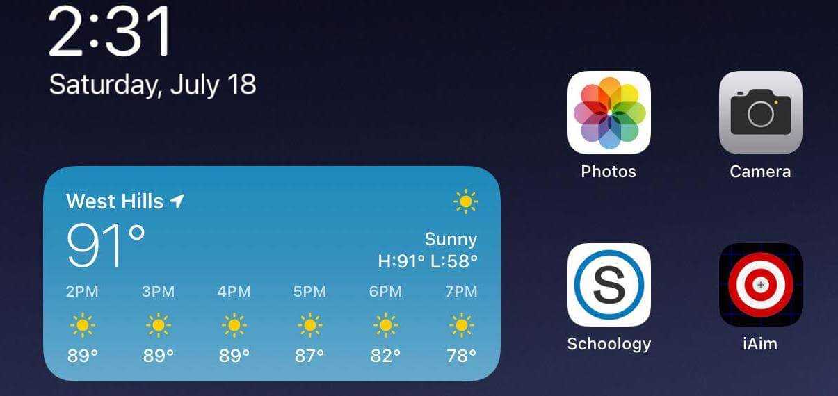 Как правильно настроить приложение погода на iphone | proyabloko.com