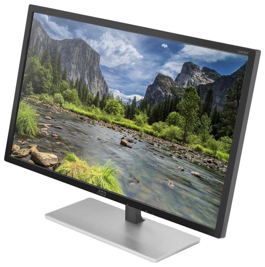 AOC U2879VF – это игровой монитор для начинающих и продвинутых геймеров