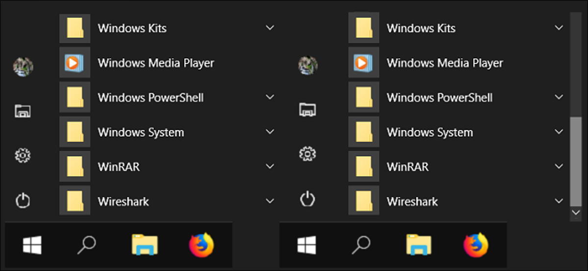 Настройка полосы прокрутки в windows 10