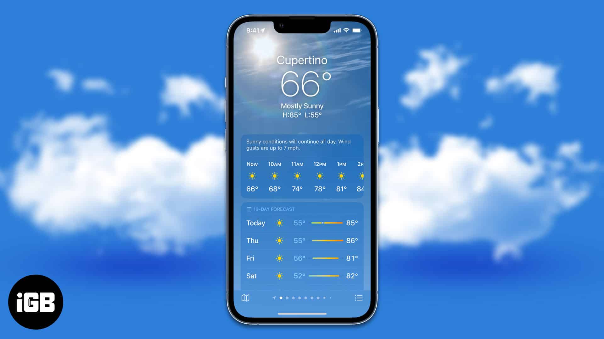 Как использовать новое приложение погода в ios 15