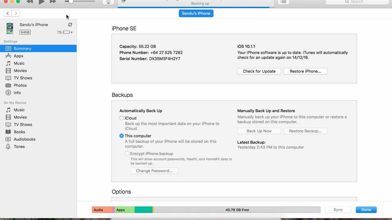 Iphone 14/13/12/11/x/8 не синхронизируется с itunes по wifi на компьютере/ноутбуке - что делать