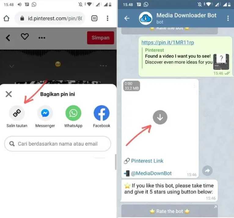 Как скачать видео с пинтерест бесплатно на андроиде
