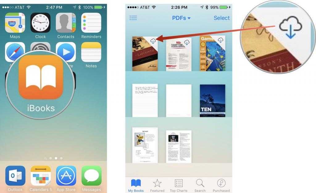 Куда скачивается пдф в айфоне. как загрузить на apple ipad документы pdf. как сохранить pdf с помощью itunes