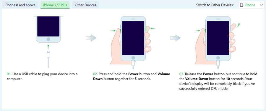 Как перевести iphone в режим recovery. инструкции для всех моделей