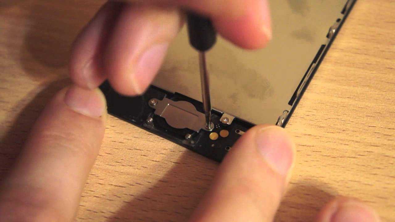 Как починить кнопку домой и touch id в iphone