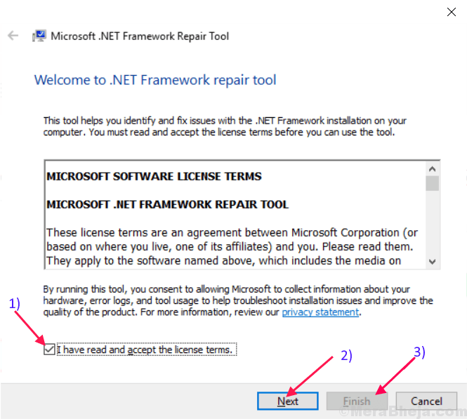 Как исправить испорченные проблемы .net framework