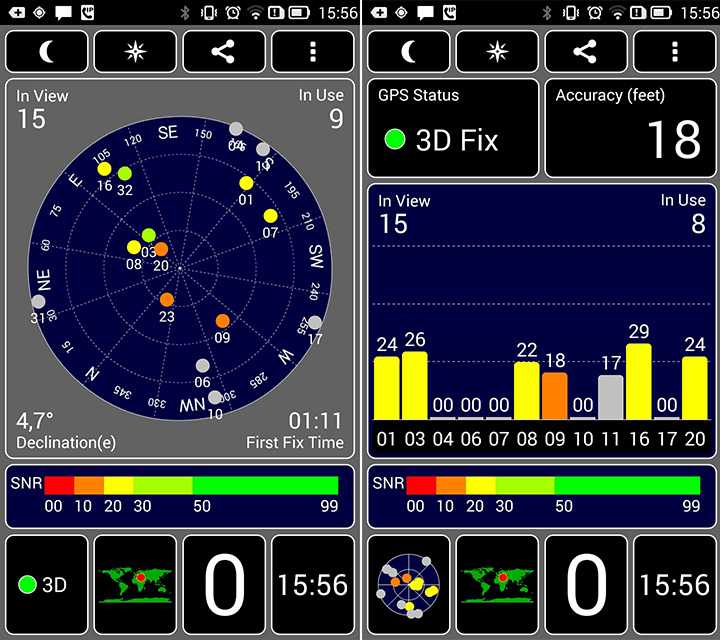 Калибровка gps на android | приложения для калибровки ресивера | gps test