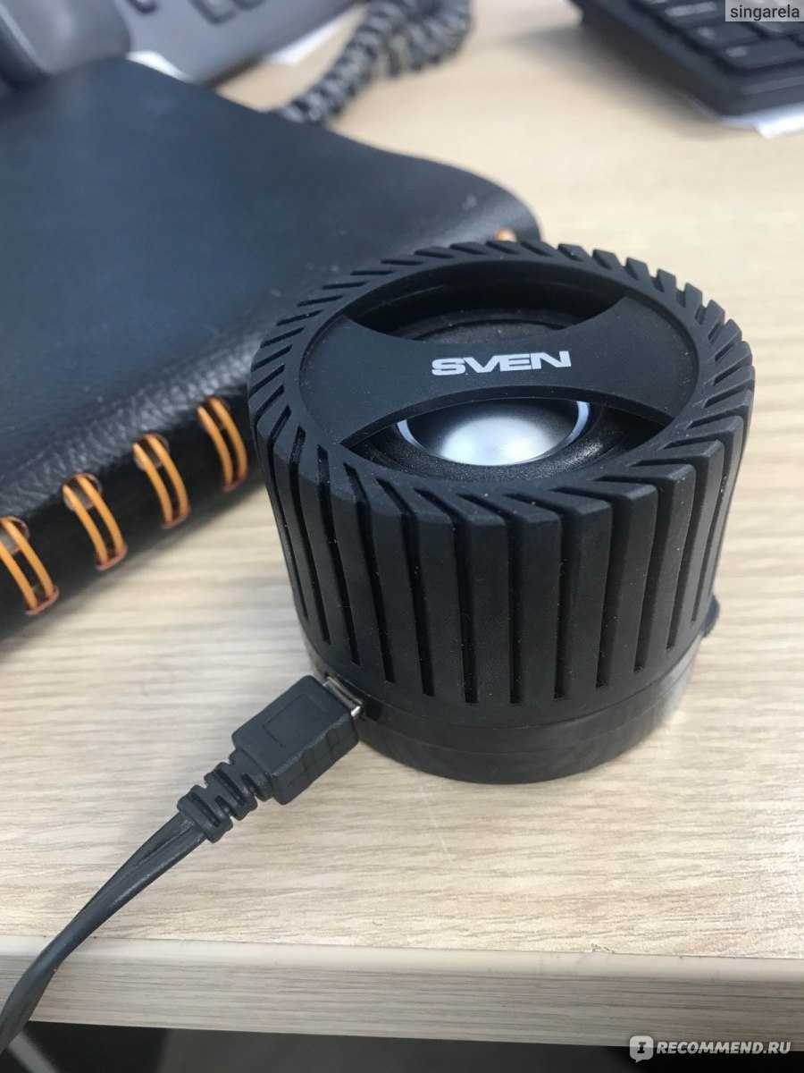 Sven ps-100bl: универсальная bluetooth колонка с необычной конструкцией - обзоры и тесты