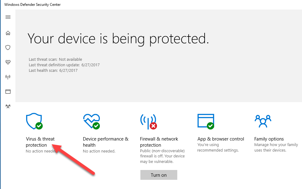 Как найти карантин в защитнике windows 11