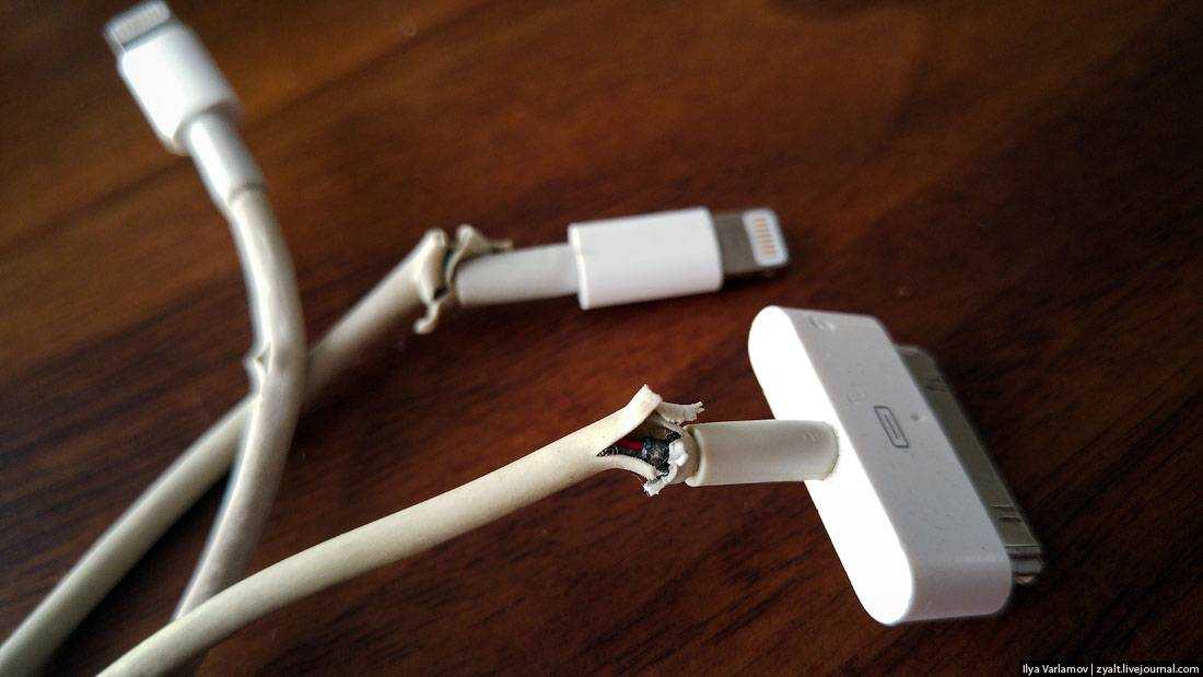 Iphone не держится провод зарядки