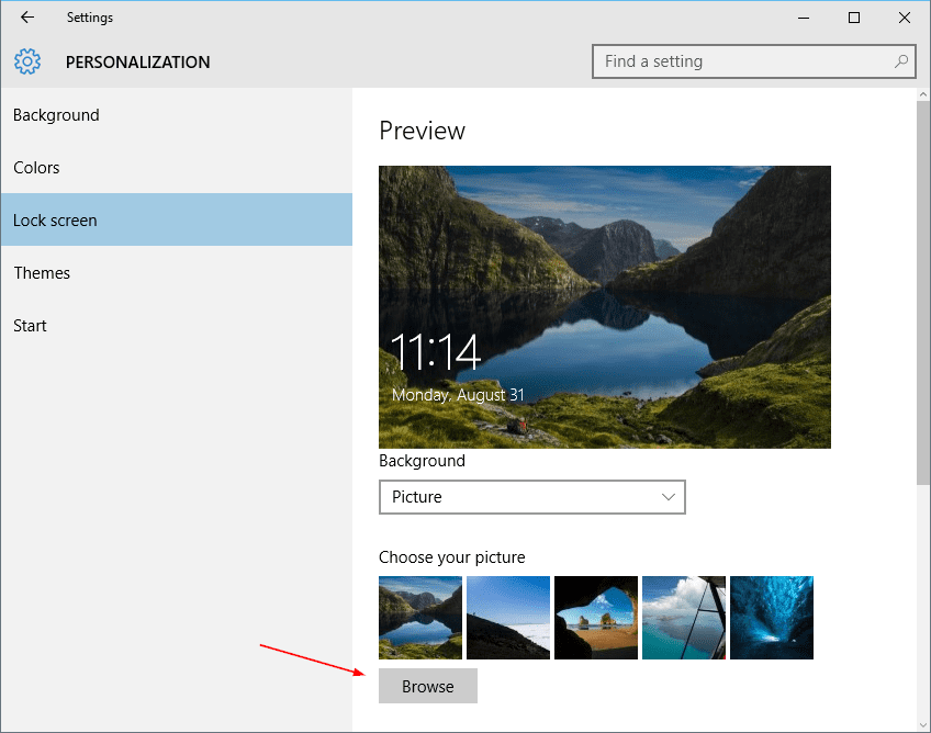 Обои на экран блокировки windows 10: как поставить картинку и поменять заставку